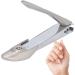 Nail Clipper Fingernail Cutter Scissors Stainless Steel Anti Splashing Tool with File - Buy Online on GoSupps.com