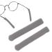 Tacery glasses for ears ear pads for knitting glasses |Slip-proof glasses-ear handle glass pads glasses brackets elastic glasses arm pads glasses holders gray