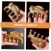 CLISPEED Green Sandalwood Massage Comb - Antistatic Wooden Hair Comb for Relaxation & Healthy Hair - Buy Online on GoSupps.com