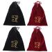 Outanaya 4pcs Storage Bag Drawstring Bags Hair Dryer Receive Bag Hair Dryer Bags Hair Dryer Holders Fabric
