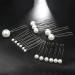 Nilioyul 18x Easy To Wear Hair Accessories For Festival Celebration Any Hairstyle Metal Clip Hair Hairpins Exquisite Lightweight silver needle - Buy Online on GoSupps.com