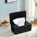 Buy Black Wet Wipes Box - Plastic Baby Wipes Holder & Tissue Storage Case for Home & Office | International Shipping - Buy Online on GoSupps.com
