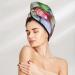 Hair Towel Wrap | Quick-Dry Hair Turban with Button | Easter Eggs Design - Perfect for All Hair Types - Buy Online on GoSupps.com