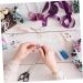 Baluue 18 Pcs Wooden Handle Wig Crochet Hair Braiding Tools Bead Link Threader Stainless Steel Khaki - Buy Online on GoSupps.com