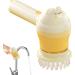 Cordless Cleaning Brush | Electric Scrubber Mop Cleaning Electric Brush with Replaceable Brush Heads for Bathroom Fixtures Kitchen Appliances - Buy Online on GoSupps.com