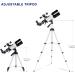 ESAKO Telescope for Kids & Astronomy Beginners  70mm Aperture Portable Telescopes with 3 Eyepieces  Height Adjustable Tripod & Phone Adapter Gift for Kids 30070 White - Buy Online on GoSupps.com