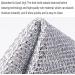 Kreypo Cloths Metal Wire Dish Rag Mesh Metal Wire Cleaning Rag Metal Wire Dishwashing Rag Double-Sided Mesh Metal Wire Cleaning Rag Multipurpose Wire Miracle Cleaning Cloths (10 Pcs) - Buy Online on GoSupps.com