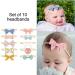 Headbands and Bows for Baby Girl 10 Pcs Hair Accessories for Newborn Infant Toddler with Different Chic colors and Styles - Buy Online on GoSupps.com