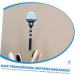 Outanaya 2-Piece Razor Holder - Wall-Mounted Shaver Organizer Rack with Suction Cup for Bathroom - Buy Online on GoSupps.com