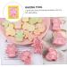 Zerodeko 3 Sets Biscuit Mold Animal Crackers Biscuits Fudge Bunny Cookies Gummy Fondant Mold Fried Dessert 3D 7.6x5cmx3pcs Pinkx3pcs - Buy Online on GoSupps.com