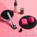 BS-MALL Foundation Makeup Brush Set | 3 Makeup Sponge Blenders | Silver & Pink | International Shipping - Buy Online on GoSupps.com
