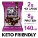 Shrewd Food Keto Chocolate Protein Dippers - 2g Net Carbs, 8g Protein, Low-Calorie Keto Snack (16 Pack) - Buy Online on GoSupps.com