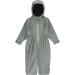 Hippychick Waterproof All In One Shell Rainsuit Splashsuit Snowsuit for Kids Essential Outdoor Clothing For Children 3-4 Years grey