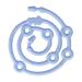 Buy Baby Pacifier with Food Grade Silicone | Anti-Lost Chain Teether - Light Blue - Buy Online on GoSupps.com