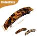 Vintage Leopard Barrette Hair Clips for Women - 2 Pieces Hair Clamp Set | International Shipping Available - Buy Online on GoSupps.com