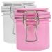 2pi ces Lot de Pots de Rangement pour Colle Cils avec Fermeture Herm tique Bo tes de Stockage pour Extensions de Cils