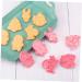 Cabilock 12 Pcs Biscuit Mold Christmas Embossing Mold Silicone Chocolate Mould Tool 3D Pink Pp Household - Buy Online on GoSupps.com