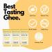 Classic Ghee Butter  Grass-Fed by Indian Milk & Honey  0.5 oz x 6 | Handmade & Locally Sourced Ghee Clarified Butter | Lactose  Gluten & Casein Free | Ghee in Portable Sachets Classic Original - Buy Online on GoSupps.com
