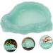POPETPOP 3pcs Pet Feeding Basin Pet Water Bowl Reptile Bowl Reptile Food Feed Dish Climbing Pet Drinking Bowl 14x11cmx3pcs Light Greenx3pcs - Buy Online on GoSupps.com