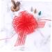 Beaupretty 6pcs Red Pull The Ball Wedding Bows - Decorative Party Accessories & Home Adornment - Buy Online on GoSupps.com