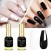 VENALISA Black & White Gel Nail Polish Kit - 2 Pcs Soak Off UV LED Nail Art Set for DIY Manicure at Home | International Shipping - Buy Online on GoSupps.com