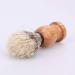 Black Badger Hair Men's Shaving Brush Barber Salon Facial Beard Cleaning Comfortable and Environmentally Attractive Design - Buy Online on GoSupps.com