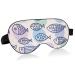 Haskirky Light Blocking Eye Mask Breathable and Adjustable Adult Men and Women Travel on Business Trips Yoga Meditation Light Smooth Comfortable Eye Mask Office Deep Sleep Goodies Colorful Cartoon