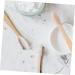 FRCOLOR 20 Pcs Bamboo Toothbrush Set | Eco-Friendly Vegan Reusable Wooden Manual Toothbrushes | Sustainable Bamboo Fiber Toothbrushes - Buy Online on GoSupps.com