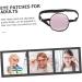  Beavorty Beavorty single eye mask silk eye mask elastic band eye mask eye patch silk satin wearable eye mask eye patch for strabismus eye eye patch for lazy eye silk satin pink - Buy Online on GoSupps.com
