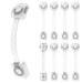 Gfeltuer Child proof baby Safety Locks for Cabinets & Drawers Fridge Toilet Baby Proofing Strap Locks with 4 Extra 3M Adhesives Triple Lock Protection (8-piece baby lock - upgraded version) 8 Count (Pack of 1)