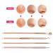 4PCS Acne Remover Tool Set - Stainless Steel Rose Gold Blackhead Extractor for Blemishes Whiteheads & Pimples - Buy Online on GoSupps.com