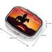 Shop Cowboy West Printed Square Pill Box - Portable Travel Medicine Organizer - Buy Online on GoSupps.com