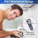 Buy Men's Electric Shaver & Beard Trimmer - Washable USB Rechargeable Razor for Optimal Grooming - Buy Online on GoSupps.com