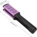 Hair Straightener Brush Anti Static Soft Bristles Double Sided Brush Comb with Ergonomic Handle ABS Durable Sturdy Hair Styling Tool for Smoothing and Straight Hair Styles - Buy Online on GoSupps.com