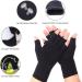 Gebell Rheumatoid Arthritis Compression Gloves - Joint Pain Relief Hand Mitten for Carpal Tunnel - M Black/Gray (Pair) - Buy Online on GoSupps.com