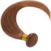 Buy SEGO 100% Virgin Brazilian Straight Hair Extensions - Real Human Hair Chestnut Brown Tress Weave Bundle - Buy Online on GoSupps.com