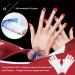 EBANKU 3 Pairs UV Shield Glove Gel Manicures Glove Anti UV Fingerless Gloves Protect Hands from UV Light Lamp Manicure (3 Color) - Buy Online on GoSupps.com