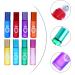 Heallily 8PCs Essential Oils Roller Bottles 10ml - Refillable Aromatherapy Glass Containers for Fragrance and Lipstick Samples - Buy Online on GoSupps.com