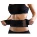 AllyFlex Sports Lightweight Back Brace for Men & Women Under Uniform, Dual Medical 3D Lumbar Pads for Lower Back Pain Relief, Breathable Mesh with Adjustable Stapes for Back Stress - M Medium (Pack of 1)