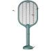 Fly Swatter | Wall Mounted Insect Trap Swatter 3000 V UV Light Inhaled Photocatalyst Fly Trap 2 in 1 with Safety Mesh 3 Layers for Loboy Room (Green) - Buy Online on GoSupps.com