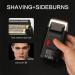 Buy Rechargeable Cordless Electric Razors for Men | LCD Double-Blade Shaver & Hairdressing Scissors - International Shipping Available - Buy Online on GoSupps.com