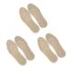 FRCOLOR 3 Pairs Shoes Accessories Invisible Heel Lift Insole Heel Lift Insert Height Increase Shoe Insert Height Increase Shoe Pads Height Increase Insole Shoe Lift
