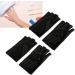 Professional UV Gloves for Nails Full Coverage Finger UV Nail Gloves for Gel Nail Lamp Manicures with Breathable Comfortable Black (Black) One Size - Buy Online on GoSupps.com