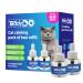 TeddyDo Calming Diffuser Refill for Cats | Pack of Two| 60 Days Kit | Reduce Spraying Scratching and Other Problematic Behaviors | Calming and Relaxing Effect | 2x48 ml |