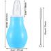 GWAWG 3 PCS Baby Nasal Aspirator Nose Sucker - Mucus Removal for Newborns and Toddlers (Blue Yellow Pink) - Buy Online on GoSupps.com