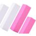 Selistamm 10Pcs Nail Buffer Blocks 4-Way 120 Grit Nail Buffers & Mini Files Set - Manicure Tools for Gel, Acrylic, Natural Nails - Pink - Buy Online on GoSupps.com
