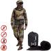 Bug Tamer Mosquito Resistant Camo Net Suit for Adults - Camouflage Hunting Clothing with Anti-Mosquito Protection - Buy Online on GoSupps.com