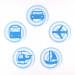 "Vertigo" Barf Bags - Travel & Motion Sickness Bags (5 Bag Variety Pack)