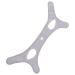 Dilwe Anti Snoring Jaw Support Belt Anti Snoring Chin Strap Snoring Stop Belt for Correcting Mouth Porridge Gray