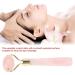 Jade & Rose Quartz Massage Roller - Facial & Body Skincare Tool for Relaxation & Firming | Slimming Crystal Roller - Buy Online on GoSupps.com